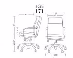 صندلی کارشناسی آرتمن BGE171 - تصویر 3