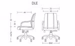صندلی کارشناسی آرتمن DLE162 - تصویر 4