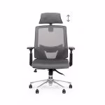 صندلی انرژی M240T نما روبرو رنگ طوسی
